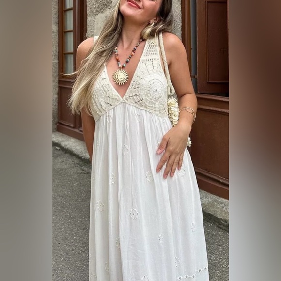 Zara CROCHETED DRESS LIMITED EDITION - Picture 5 of 10